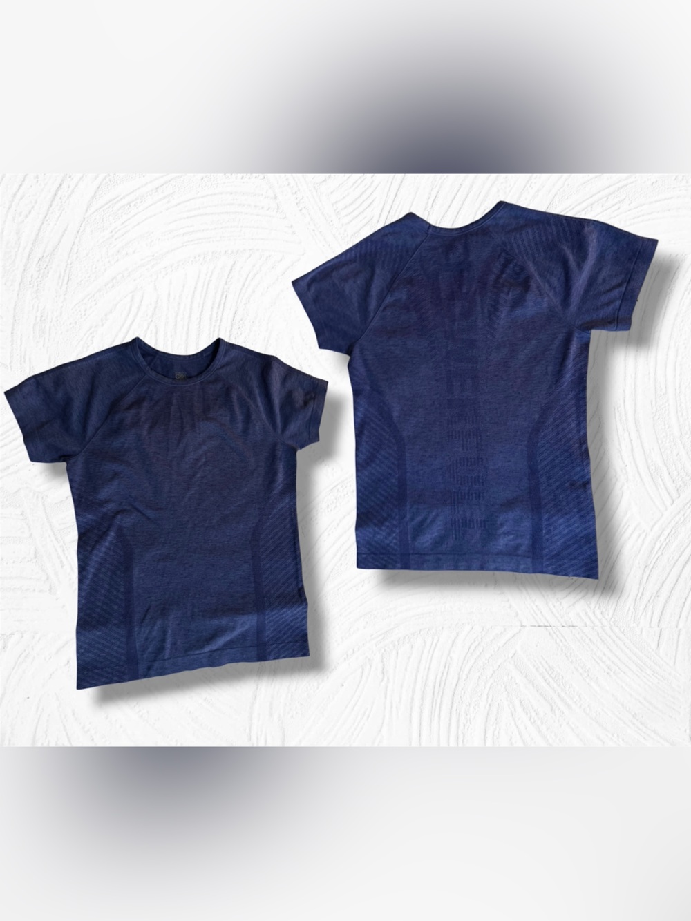 Athleta Girl | Navy “Powerful” Short Sleeve Active Workout Tee | Size Large